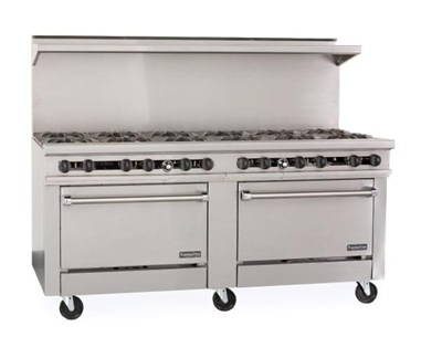 Gas Range with Oven - 12 burners