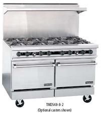 Gas Range with Oven - 8 burners