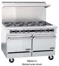 Gas Range with Oven - 8 burners