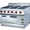Stainless Steel Electric Range With 6 Hot plate and Oven