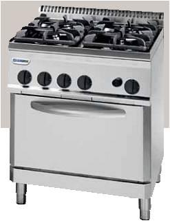 Gas Range With Oven - 04 Burner
