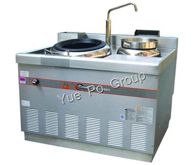 T.G CHINESE COOKING RANGE-SINGEL PREMIX BURNER,LOWBACKSPLASH,GUANGDONG STYLE