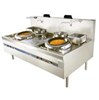 D/U T.G. WOK RANGE W/ 2 REAR POTS (SV)